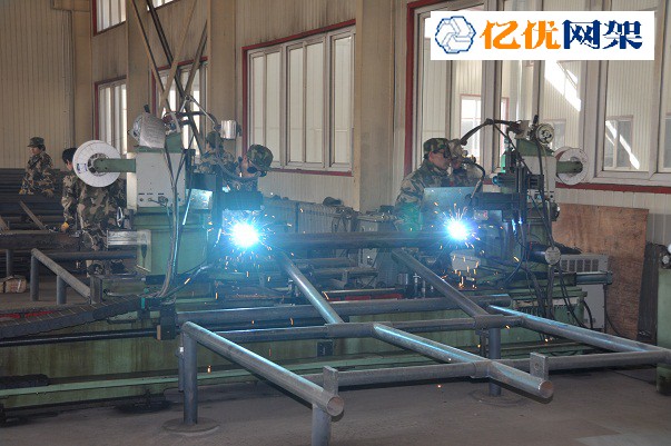 九台螺栓球网架加工车间